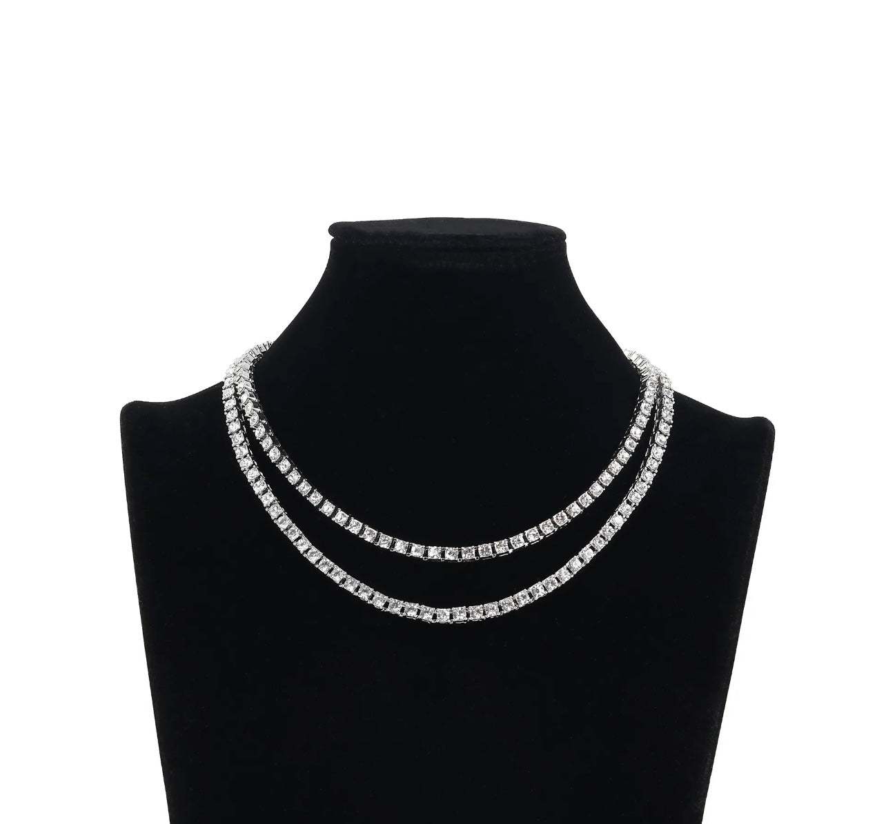 Rich Girl Tennis Necklace