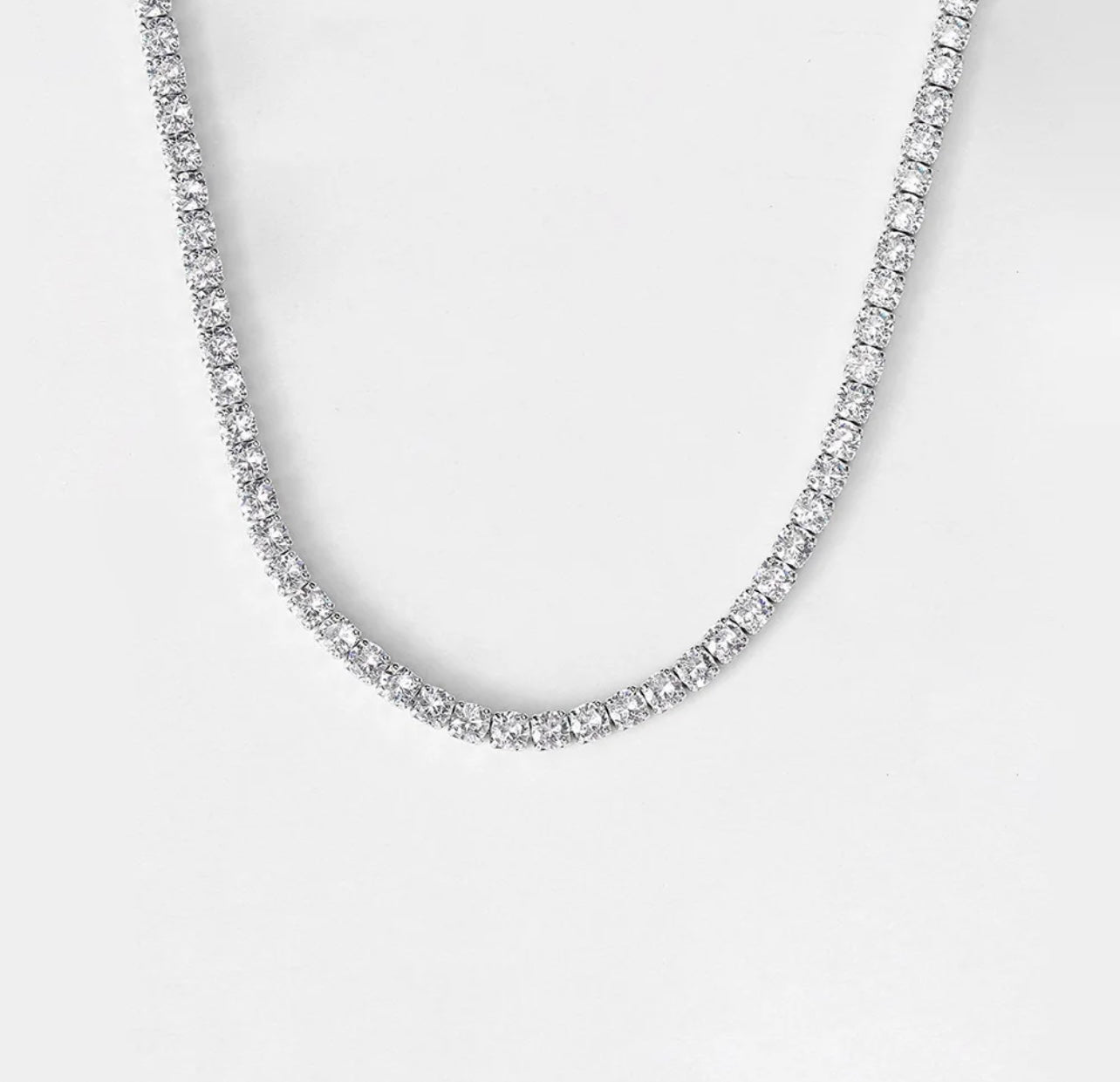 Rich Girl Tennis Necklace