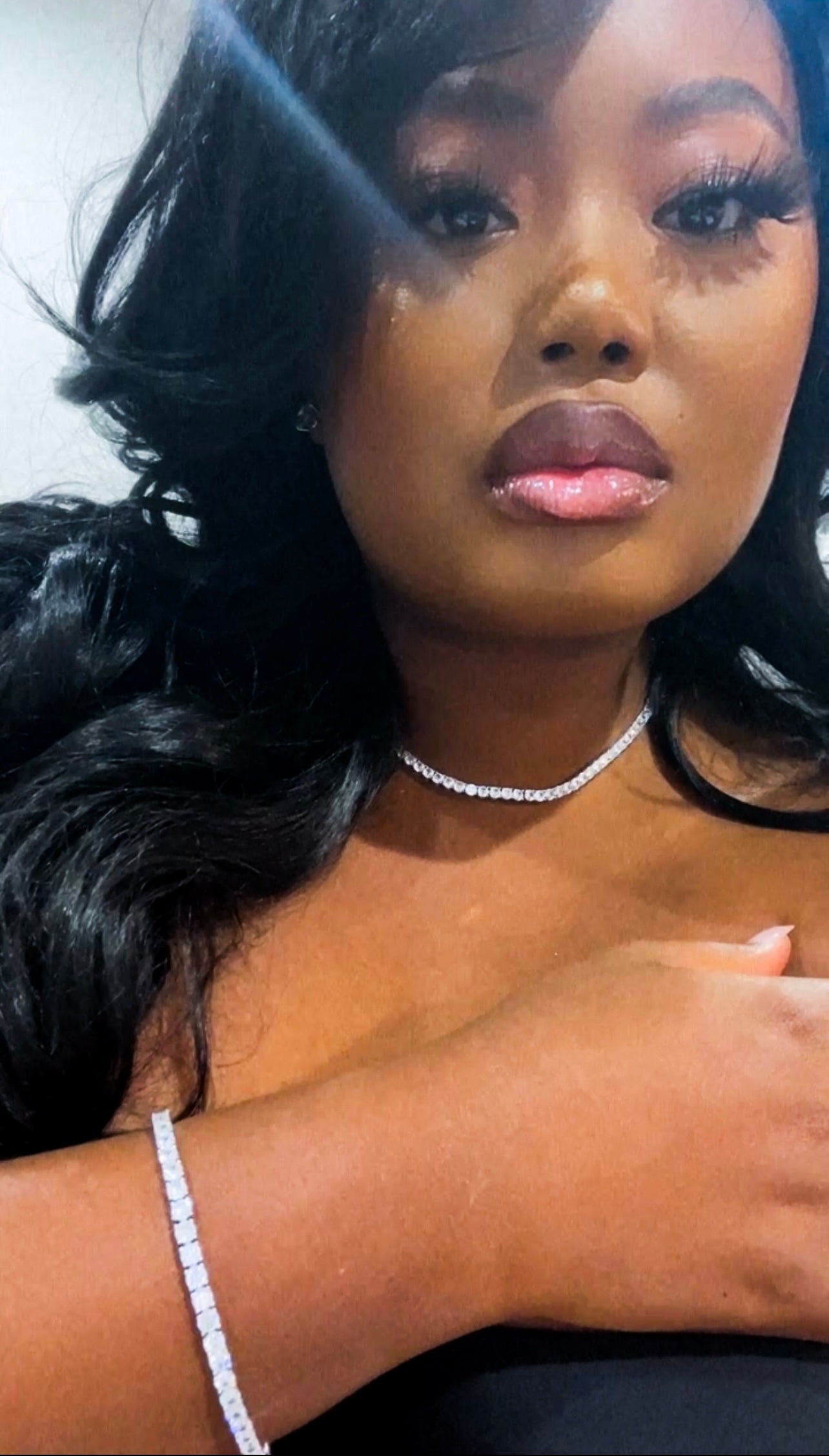 Rich Girl Tennis Necklace