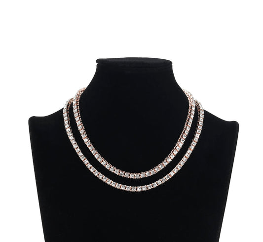 Rich Girl Tennis Necklace